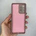 Силіконовий оригінальний чохол 360 для Samsung Galaxy A73 5G (ShutCam) (Темно-пудровий)