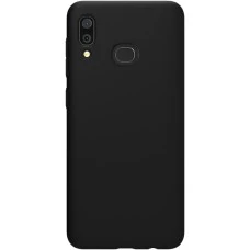 Силиконовый чехол Graphite Samsung Galaxy A10s (2019) (черный)