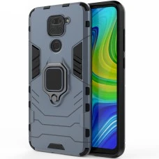 Бронь-чохол Ring Armor Case Xiaomi Redmi Note 9 / Redmi 10X (Пилова бірюза)