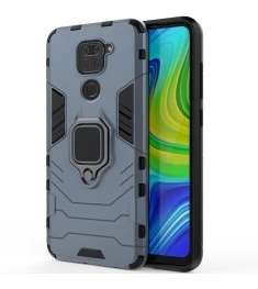 Бронь-чехол Ring Armor Case Xiaomi Redmi Note 9 / Redmi 10X (Пыльная бирюза)