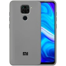 Силикон Original Case Xiaomi Redmi Note 9 (Серый)