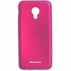Силиконовый чехол Molan Shining Meizu M5s Розовый