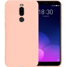 Силиконовый чехол SMTT Meizu M6T (Розовый)