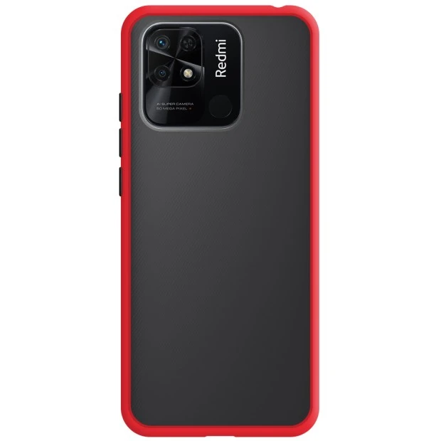 Силіконовий чохол Totu Gingle Series для Xiaomi Redmi 10C (Червоний)