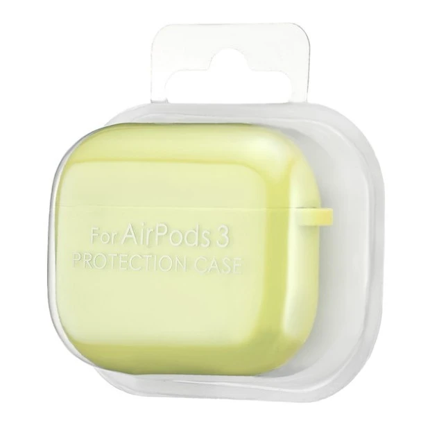 Чехол для наушников Full Silicone Case with Microfiber Apple AirPods 3 (47) Lemonade
