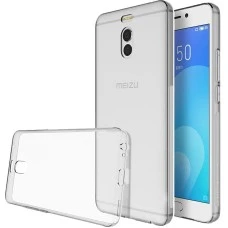 Силиконовый чехол WS Meizu M6 Note (прозрачный)