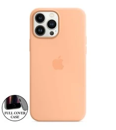 Силіконовий оригінальний чохол для Apple iPhone 13 Pro Max (Cantaloupe)