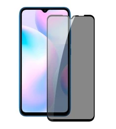 Защитное стекло 5D Privacy HD Xiaomi Redmi 9A / 9C / 10A / A1 / Poco C3 Black