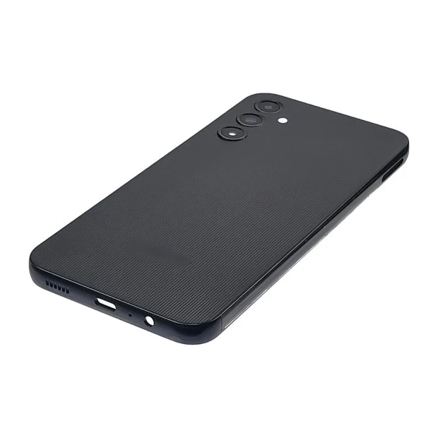 Задняя крышка для Samsung A145 Galaxy A14 (2023) Black (чёрная)