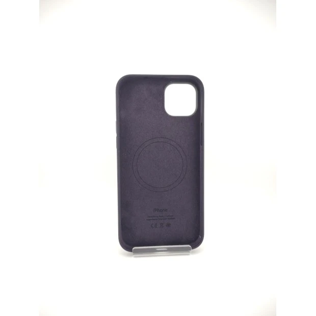 Чехол Silicone Case with MagSafe Apple iPhone 14 Plus (Elderberry)