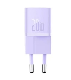 Блок живлення Baseus GaN5 20W (1 Type-C) (Фіолетовий) CCGN050101