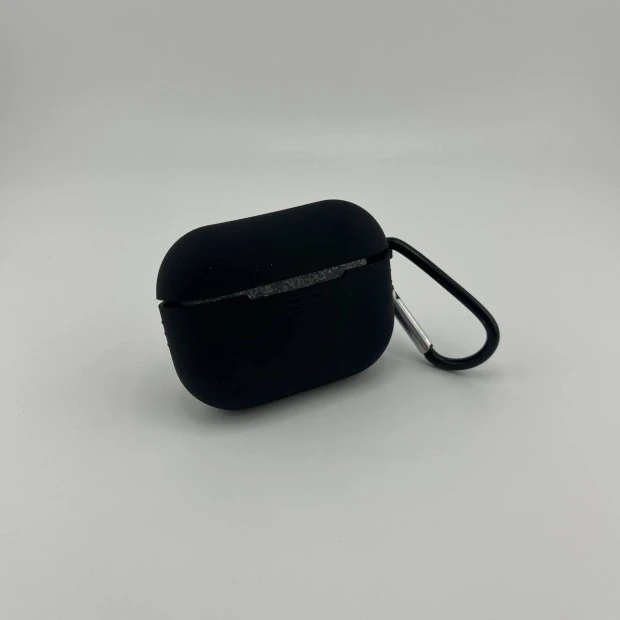 Чохол для навушників Full Silicone Case Apple AirPods Pro (07) Чорний