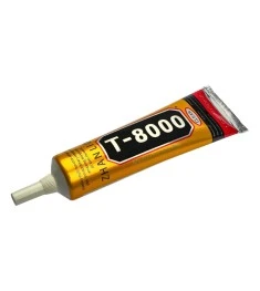 Клей силиконовый T-8000, 50ml, в тюбике с дозатором