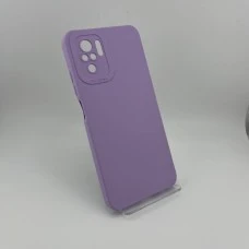 Силіконовий чохол Original Xiaomi Redmi Note 10  /  Note 10S (з заслінкою для камери) (Фіолетовий)