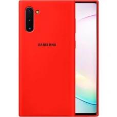 Силикон Original 360 Case Logo Samsung Galaxy Note 10 (Красный)