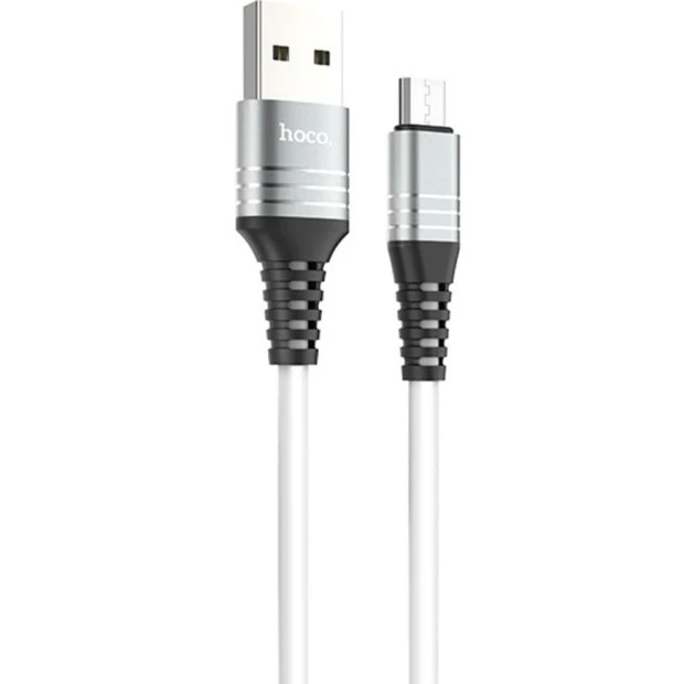 USB-кабель Hoco U46 Tricyclic (MicroUSB) (Белый)