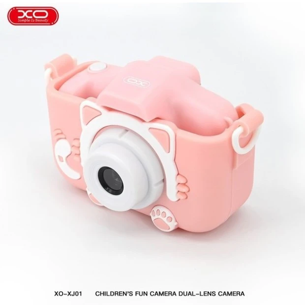 Дитяча фотокамера XO XJ01 (Рожева)
