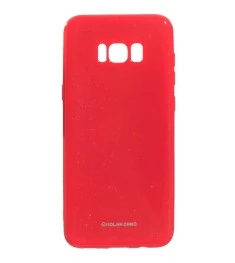 Силикон Molan Shining Samsung S8 Plus (Светло-красный)