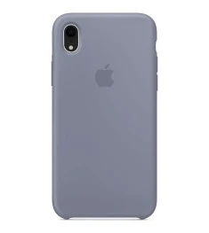 Чехол Silicone Case Apple iPhone XR (Lavender Gray)