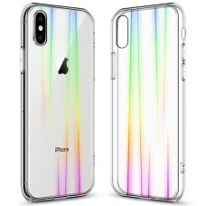 Силикон 3D Gradient Case Apple iPhone XS Max (Прозрачный)