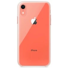 Силиконовый чехол Slim Case Apple iPhone XR (Прозрачный)