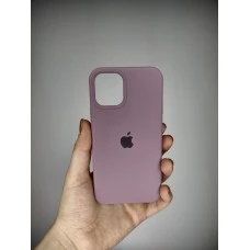 Силіконовий оригінальний чохол Apple iPhone 12 mini (01) Колір: Журавлина