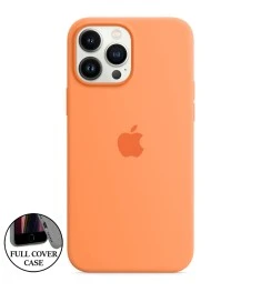 Силикон Original Round Case Apple iPhone 13 Pro Max (11) Peach