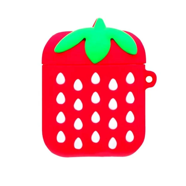 Чехол для наушников Apple AirPods Cartoon (Strawberry)