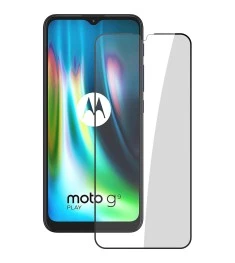 Защитное стекло 5D Japan HD Motorola G9 Play Black