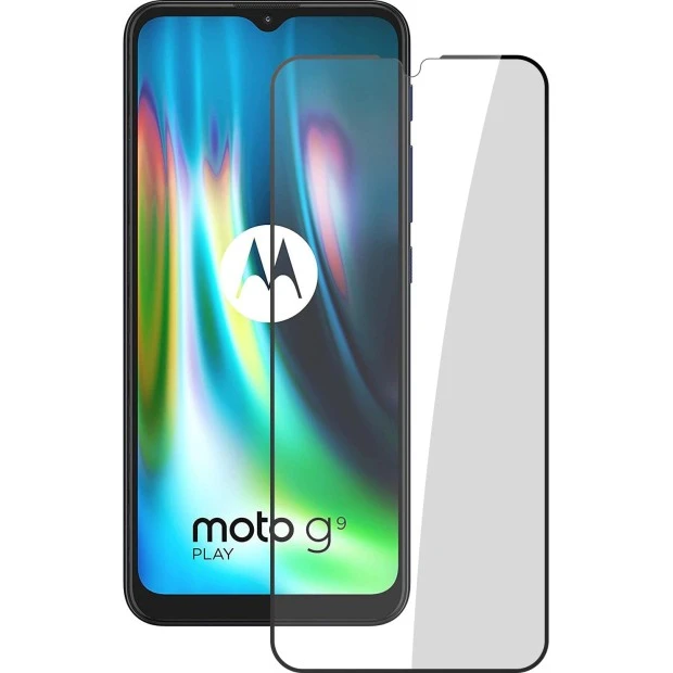 Защитное стекло 5D Japan HD Motorola G9 Play Black