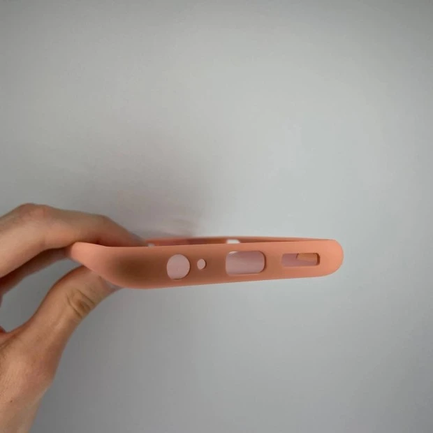 Силикон Original 360 Case Xiaomi Redmi Note 10 / Note 10S (ShutCam) (Персиковый)