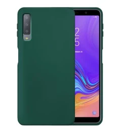 Силикон Original 360 Case Samsung Galaxy A7 A750 (Тёмно-зелёный)