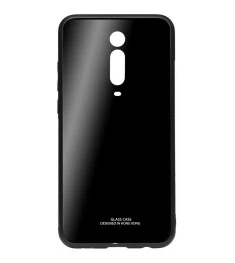 Накладка Glass Case Xiaomi Redmi Mi9T / K20 Pro (Чёрный)