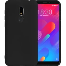 Силиконовый чехол Graphite Meizu M8 Lite (чёрный)