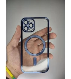 Чохол UMKU Shining з MagSafe для Apple iPhone 12 Pro (синій)