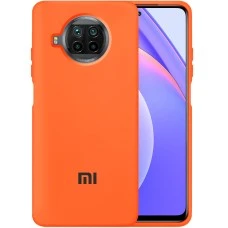 Силіконовий оригінальний чохол 360 Case Logo для Xiaomi Mi 10T Lite (помаранчевий)