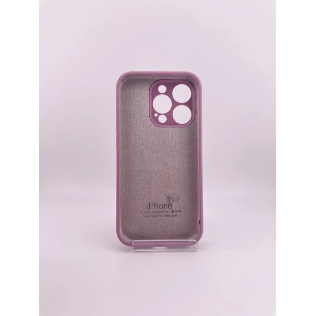 Силіконовий чохол Original RoundCam для Apple iPhone 15 Pro (01) Bilberry