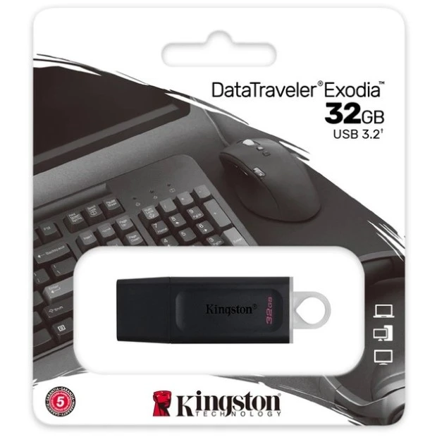 USB 3.2 флеш-накопитель Kingston DataTraveler Exodia DTX 32Gb