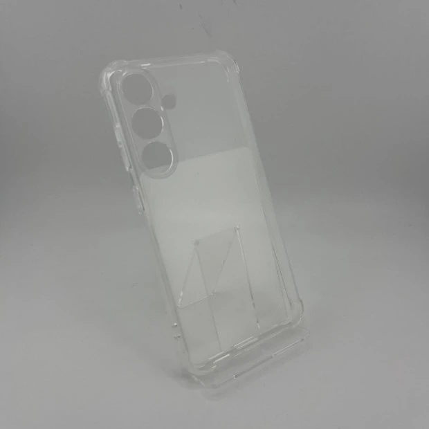 Силікон 6D Samsung Galaxy S24 (ShutCam) (Прозорий)