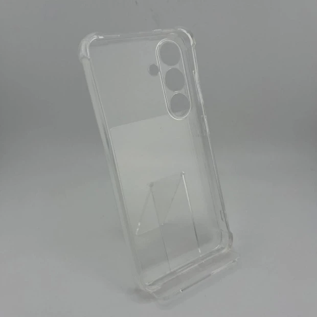 Силікон 6D Samsung Galaxy S24 (ShutCam) (Прозорий)