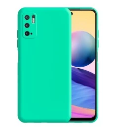Силикон Original 360 ShutCam Case Xiaomi Redmi Note 10 5G (Бирюзовый)