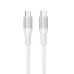 USB-кабель Borofone BX82 (Type-C до Type-C) (60W) (Білий) USB-кабель Borofone BX82 (Type-C до Type-C) (60W) (Білий)