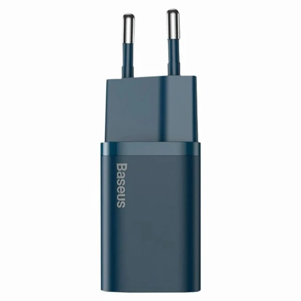 Baseus Super Si Quick Charger 20W PD QC EU (Type-C) (Blue) CCSUP-B03