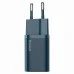 Baseus Super Si Quick Charger 20W PD QC EU (Type-C) (Blue) CCSUP-B03 Baseus Super Si Quick Charger 20W PD QC EU (Type-C) (Blue) CCSUP-B03