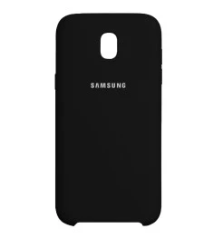Силикон Original Case Logo Samsung Galaxy J5 (2017) J530 (Чёрный)