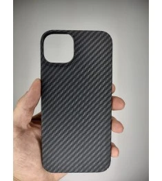 Case overlay Carbon MagSafe for Apple iPhone 15 Plus (Black)