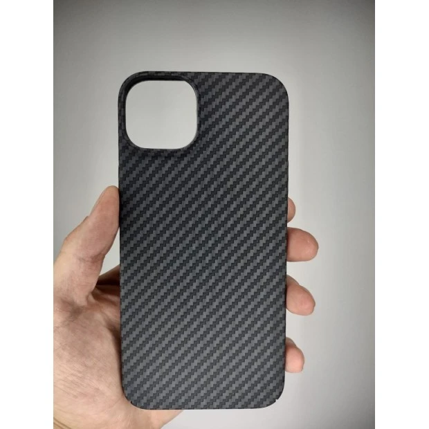 Case overlay Carbon MagSafe for Apple iPhone 15 Plus (Black)