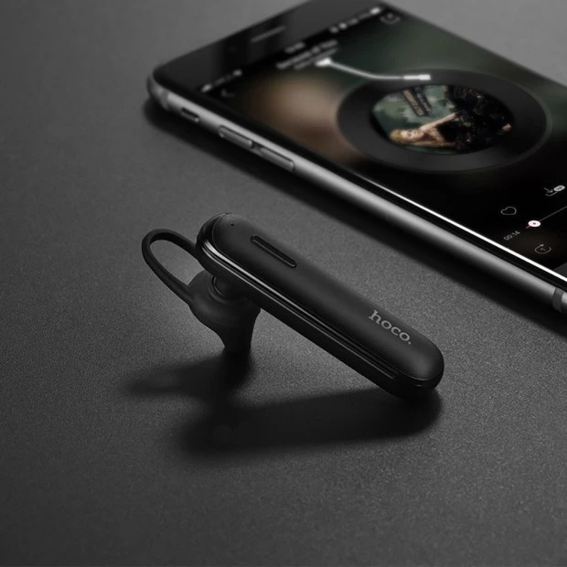 Гарнітура Bluetooth Hoco Original E36 (Чорний)