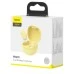 Беспроводные наушники-гарнитура вакуумные Baseus Bowie Encok WM01 (Yellow)