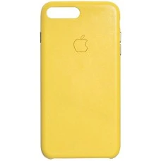Чехол Leather Case for Apple iPhone 7 Plus / 8 Plus (Spring Yellow)